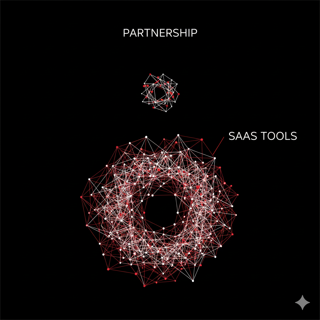 Partnerstwo vs Narzędzia SaaS – Model Done For You w Leadach B2B